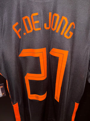 NETHERLANDS DE JONG 2020-2021 ORIGINAL JERSEY Size L