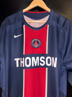 PSG PARIS SAINT GERMAIN ORIGINAL 2005-2006  JERSEY SIZE XL