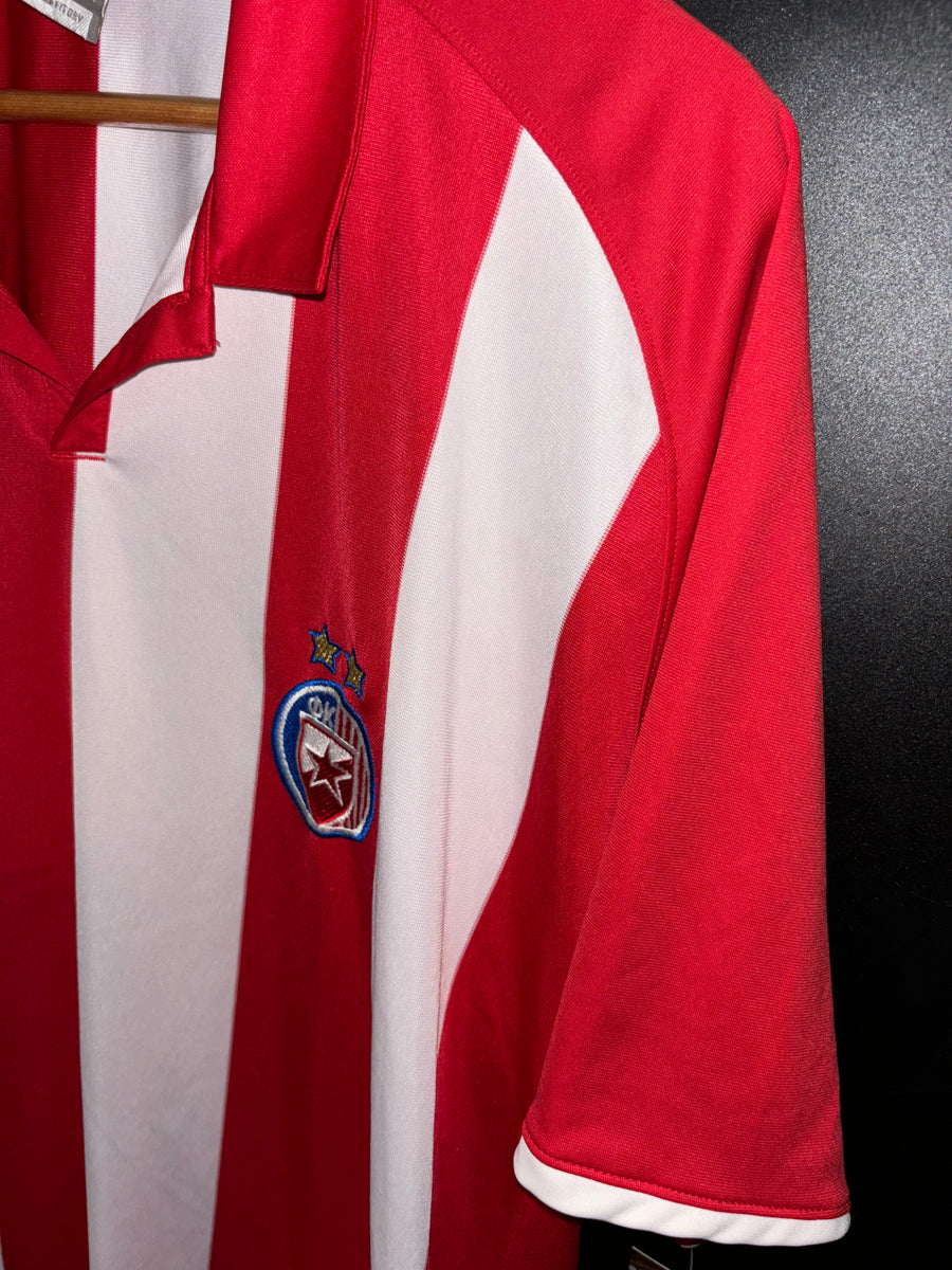 RED STAR BELGRADE 2009-2010 ORIGINAL JERSEY SIZE 2XL