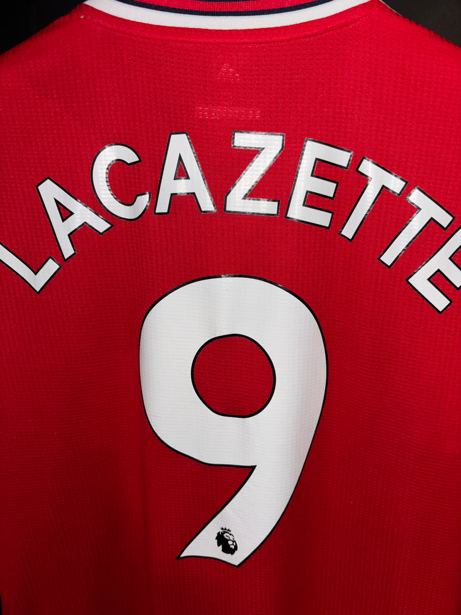 ARSENAL LACAZETTE 2019-2020 ORIGINAL PLAYER JERSEY Size S