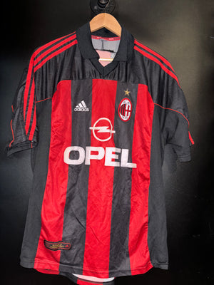 AC MILAN 2000-2001 MALDINI ORIGINAL JERSEY Size L