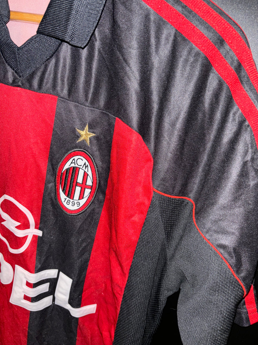 AC MILAN 2000-2001 MALDINI ORIGINAL JERSEY Size L