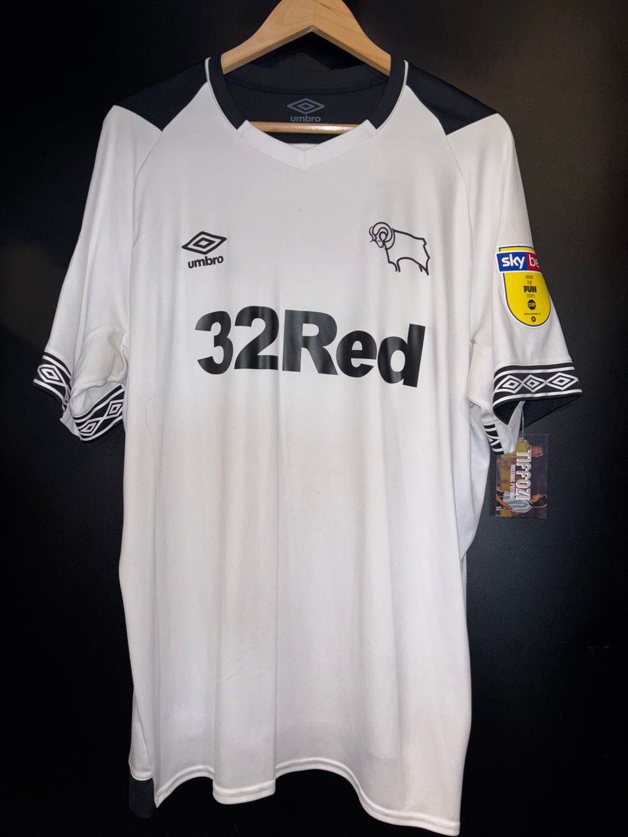 DERBY COUNTY MOUNT 2018-2019 ORIGINAL JERSEY Size XL