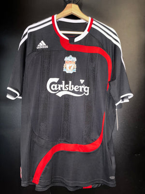 LIVERPOOL GERRARD 2007-2008 ORIGINAL AWAY JERSEY Size L