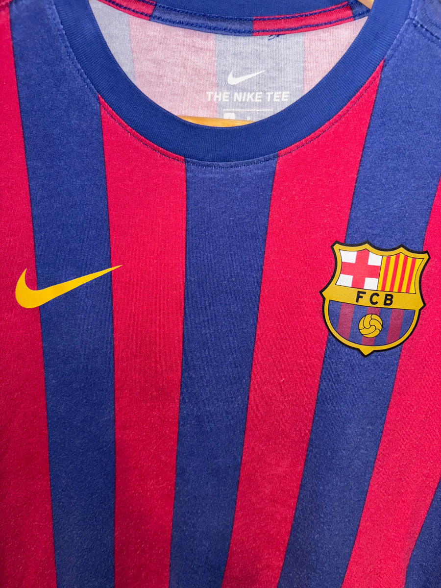 BARCELONA RETRO ORIGINAL T SHIRT Size S