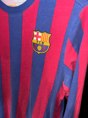 BARCELONA RETRO ORIGINAL T SHIRT Size S