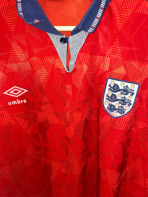 ENGLAND 1990-1992 ORIGINAL  JERSEY Size L