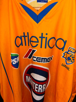 TIGRES 2001-2002 ORIGINAL TRAINING JERSEY Size M