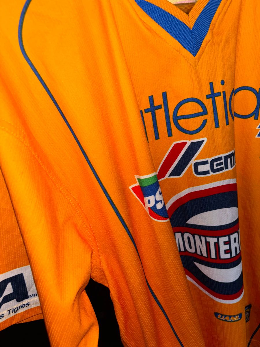 TIGRES 2001-2002 ORIGINAL TRAINING JERSEY Size M