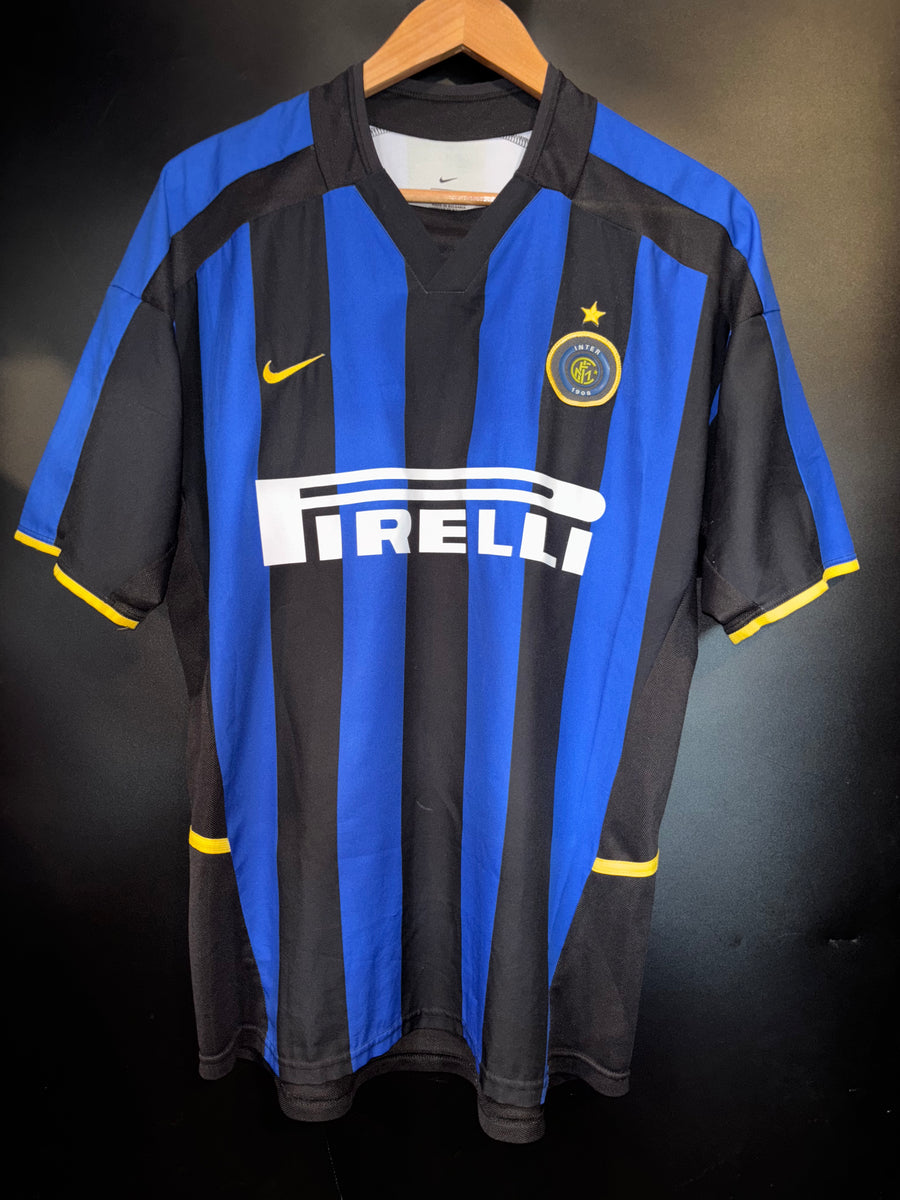 INTER MILAN ADRIANO 2002-2003 ORIGINAL JERSEY Size M