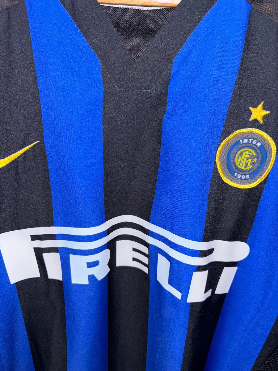 INTER MILAN ADRIANO 2002-2003 ORIGINAL JERSEY Size M