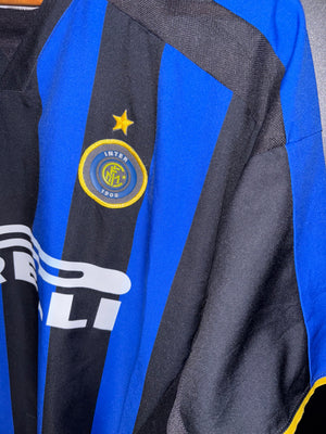 INTER MILAN ADRIANO 2002-2003 ORIGINAL JERSEY Size M