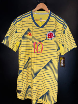 COLOMBIA JAMES 2019-2020 ORIGINAL PLAYER JERSEY Size L