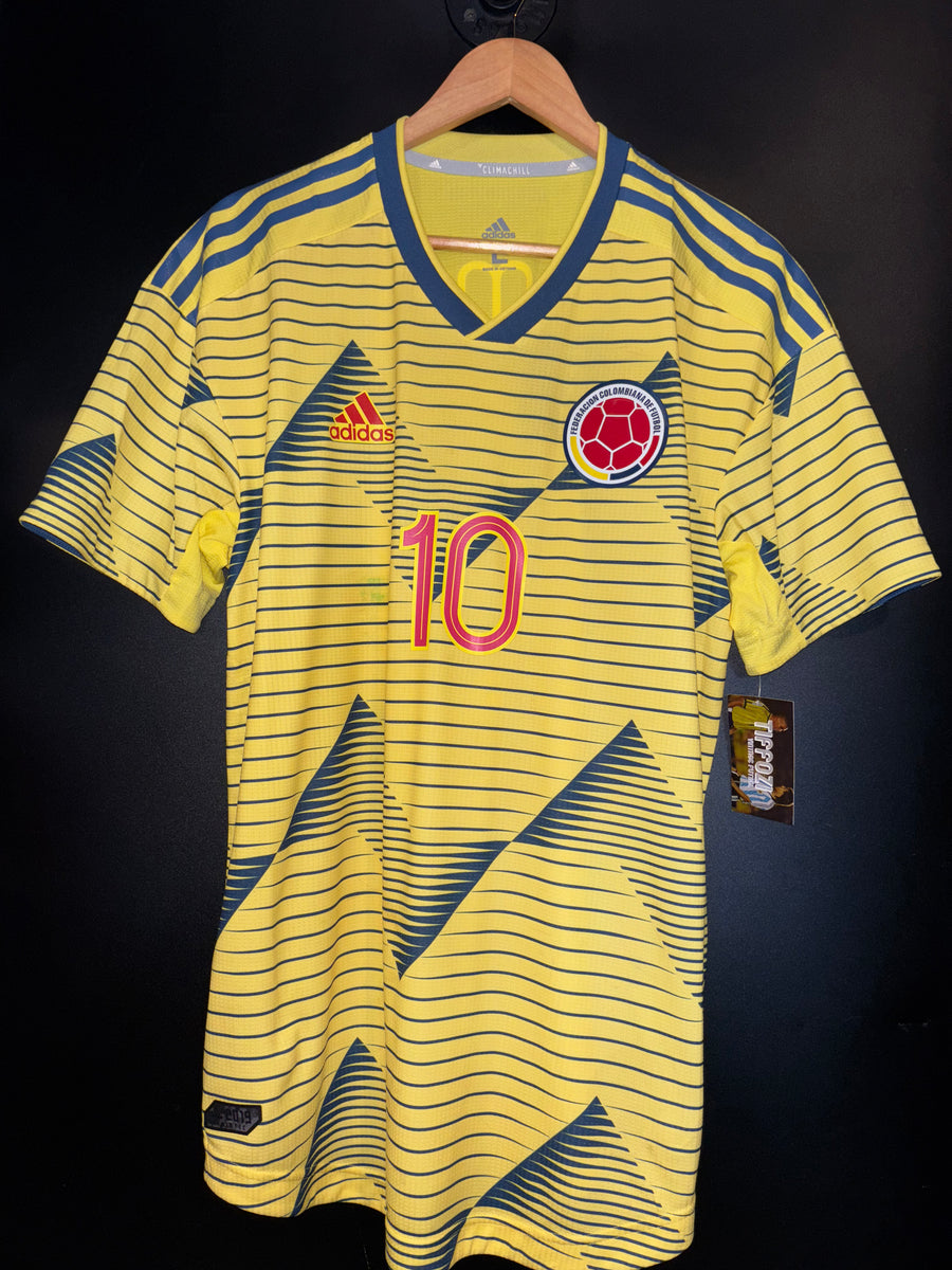 COLOMBIA JAMES 2019-2020 ORIGINAL PLAYER JERSEY Size L