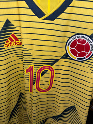 COLOMBIA JAMES 2019-2020 ORIGINAL PLAYER JERSEY Size L