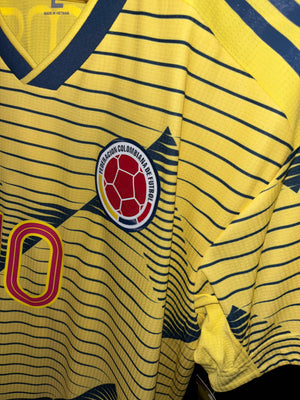 COLOMBIA JAMES 2019-2020 ORIGINAL PLAYER JERSEY Size L