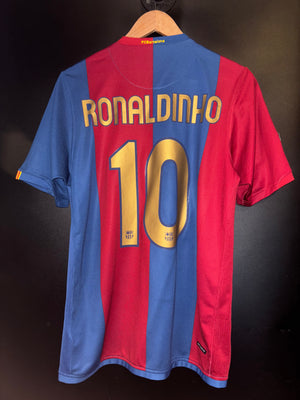 BARCELONA RONALDINHO 2006-2007 ORIGINAL JERSEY Size M