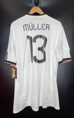 GERMANY 2010 MULLER ORIGINAL  JERSEY Size XL