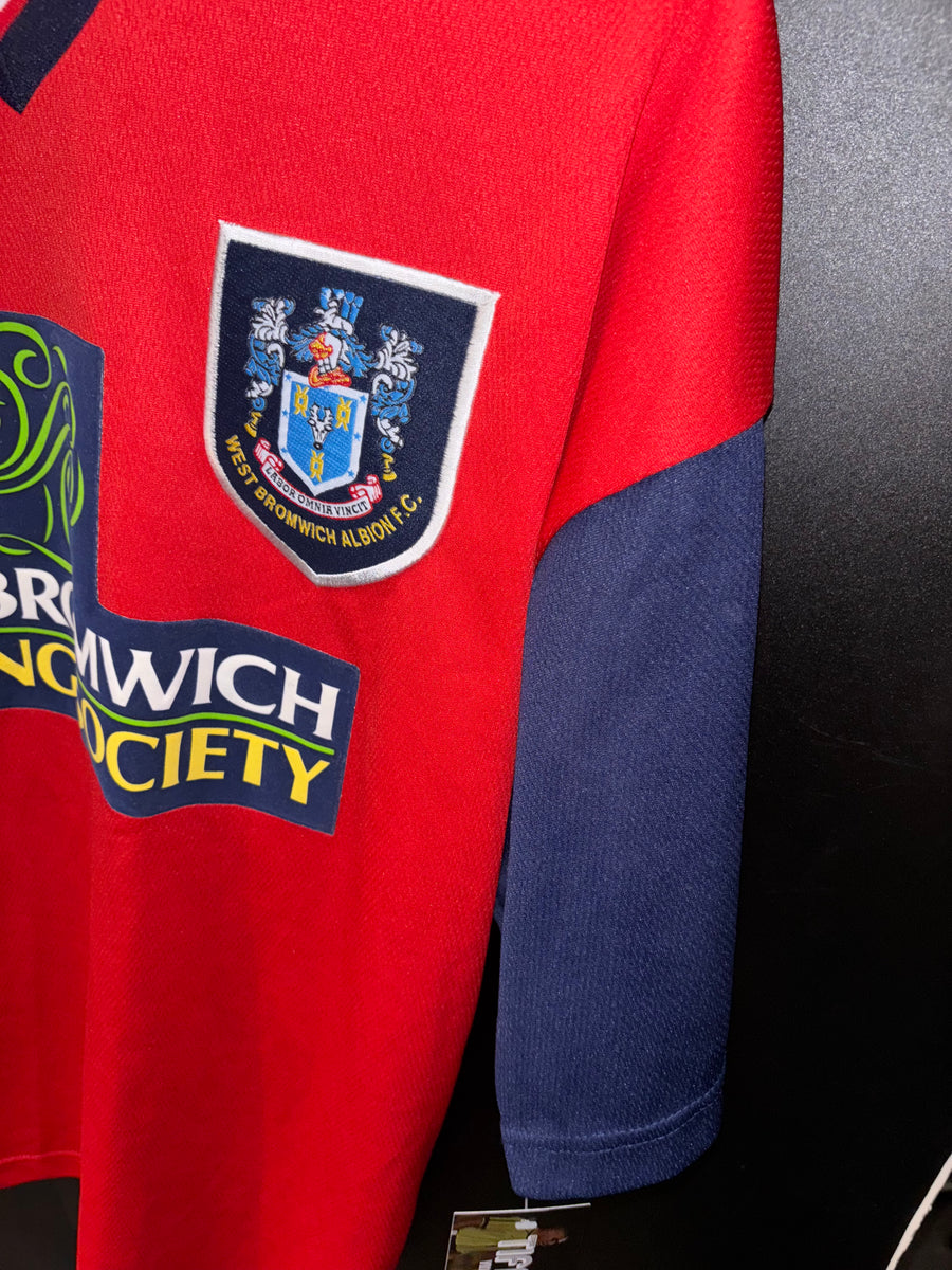 WEST BROMWICH ALBION 1997-1998 ORIGINAL JERSEY Size XL