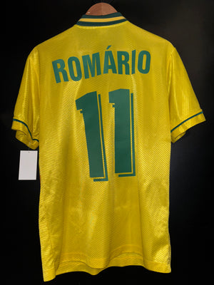 BRAZIL ROMARIO 1994-1995 ORIGINAL JERSEY SIZE L