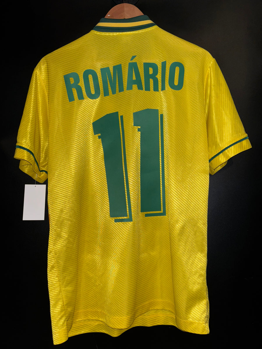 BRAZIL ROMARIO 1994-1995 ORIGINAL JERSEY SIZE L