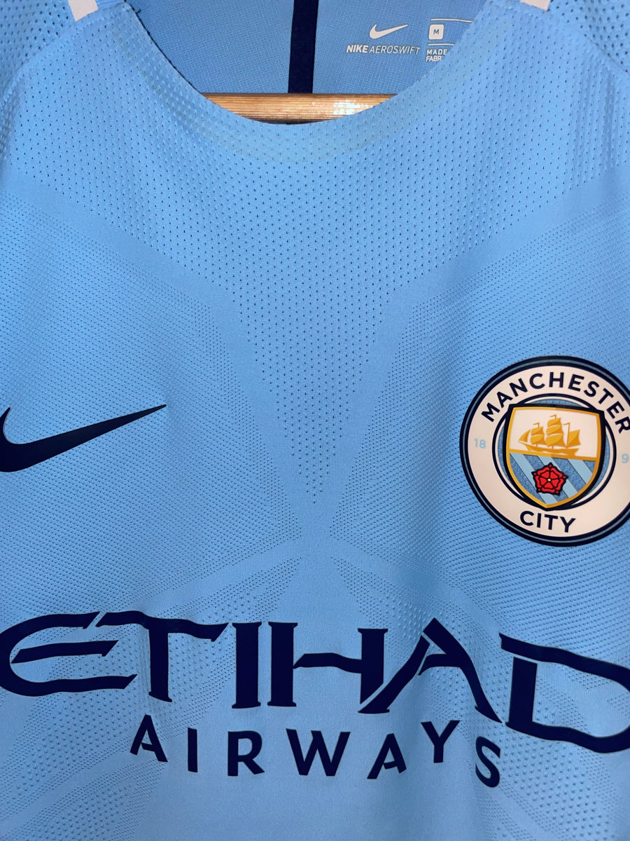 MANCHESTER CITY DE BRUYNE 2017-2018 ORIGINAL JERSEY Size M