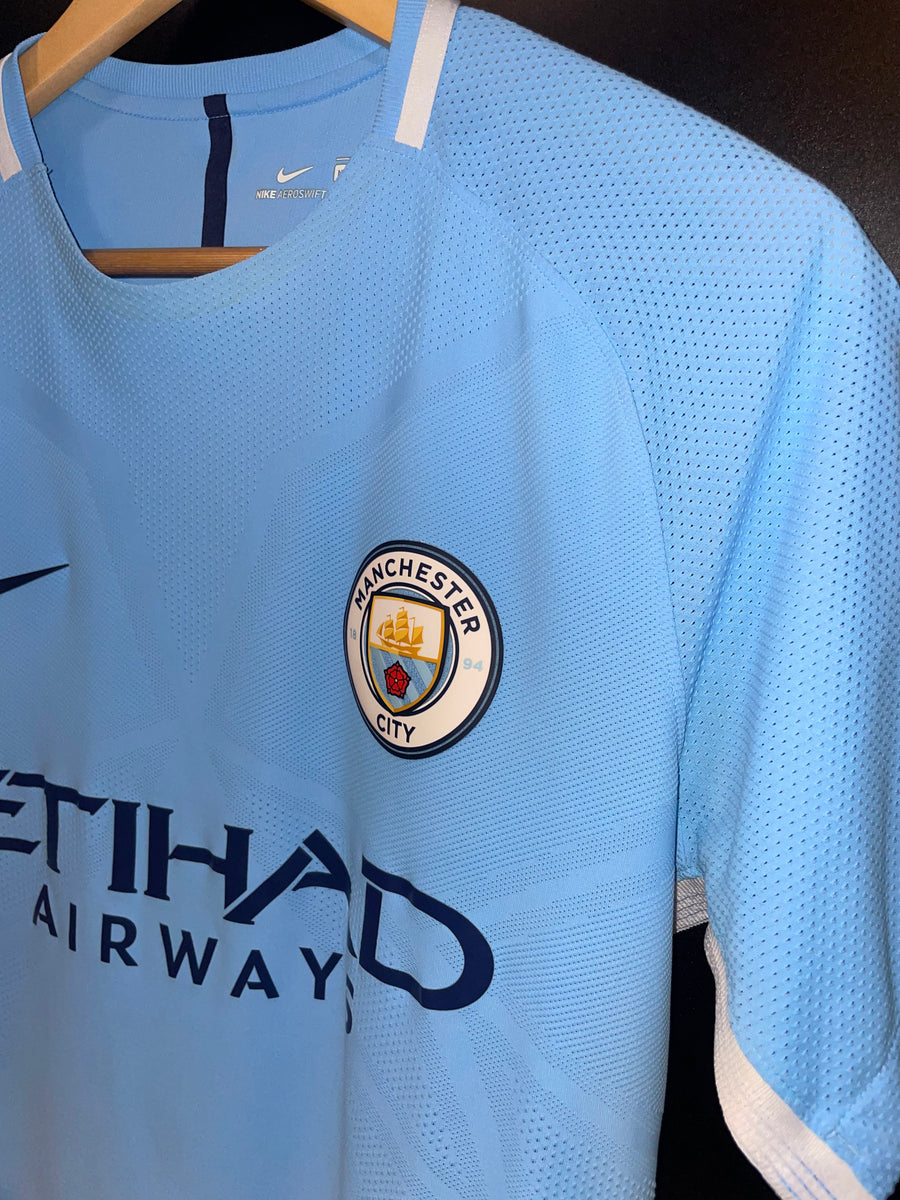 MANCHESTER CITY DE BRUYNE 2017-2018 ORIGINAL JERSEY Size M