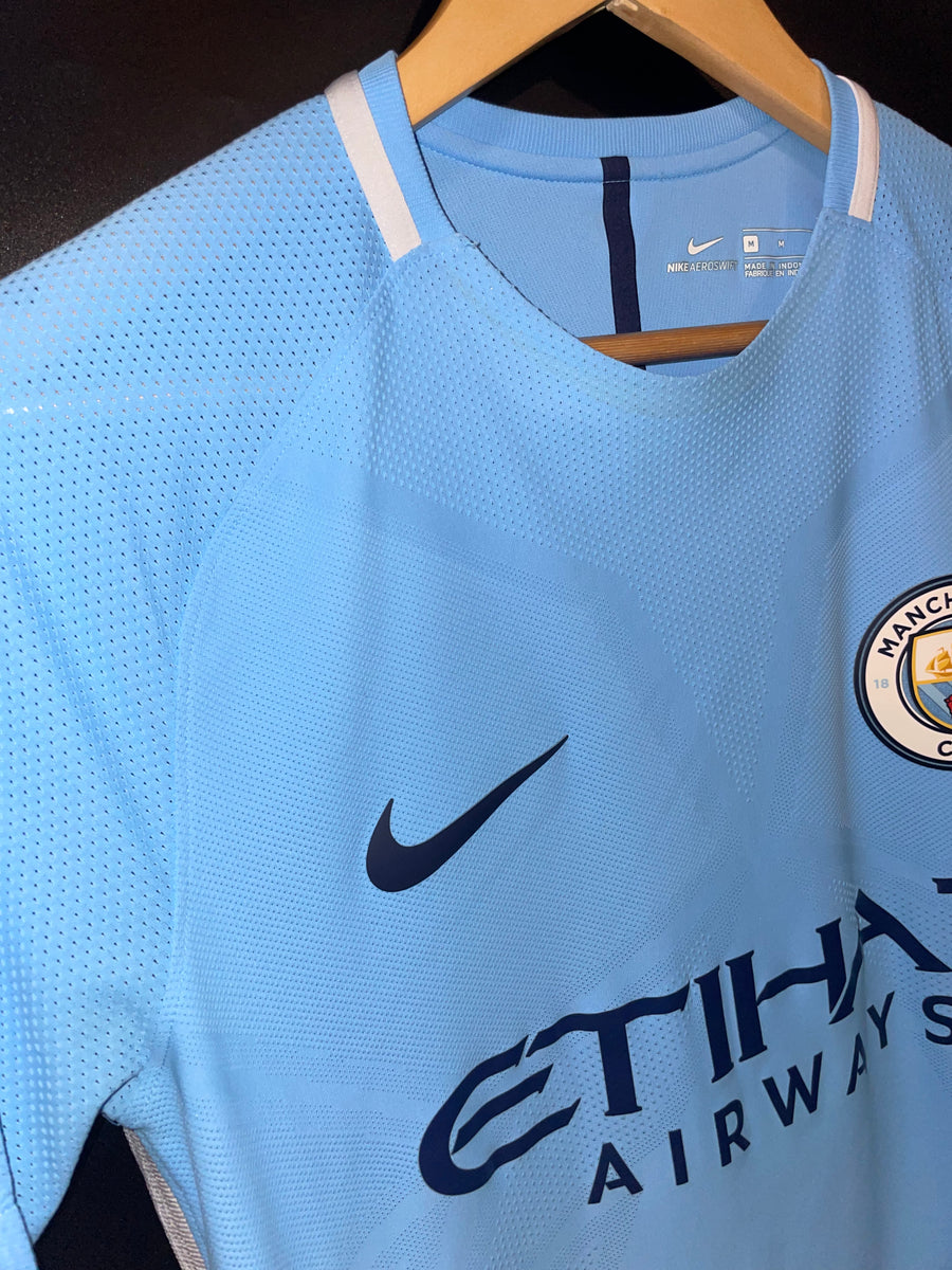 MANCHESTER CITY DE BRUYNE 2017-2018 ORIGINAL JERSEY Size M