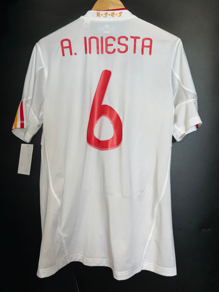 SPAIN INIESTA 2011-2012 ORIGINAL JERSEY Size M