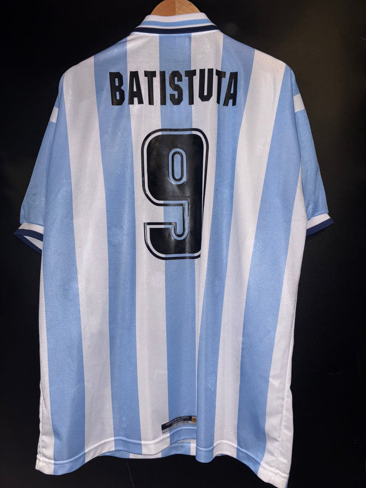 ARGENTINA BATISTUTA 1999-2000 ORIGINAL JERSEY Size XL