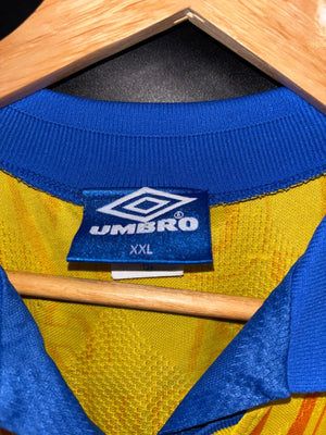 COLOMBIA 1997-1998 VALDERRAMA ORIGINAL JERSEY Size 2XL