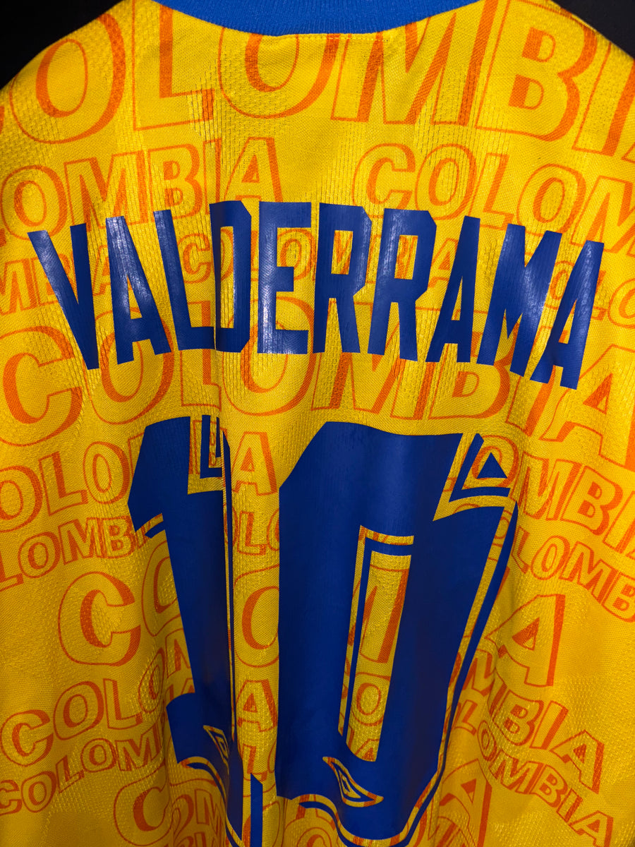 COLOMBIA 1997-1998 VALDERRAMA ORIGINAL JERSEY Size 2XL