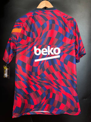 BARCELONA 2020-2021 ORIGINAL TRAINING JERSEY Size L