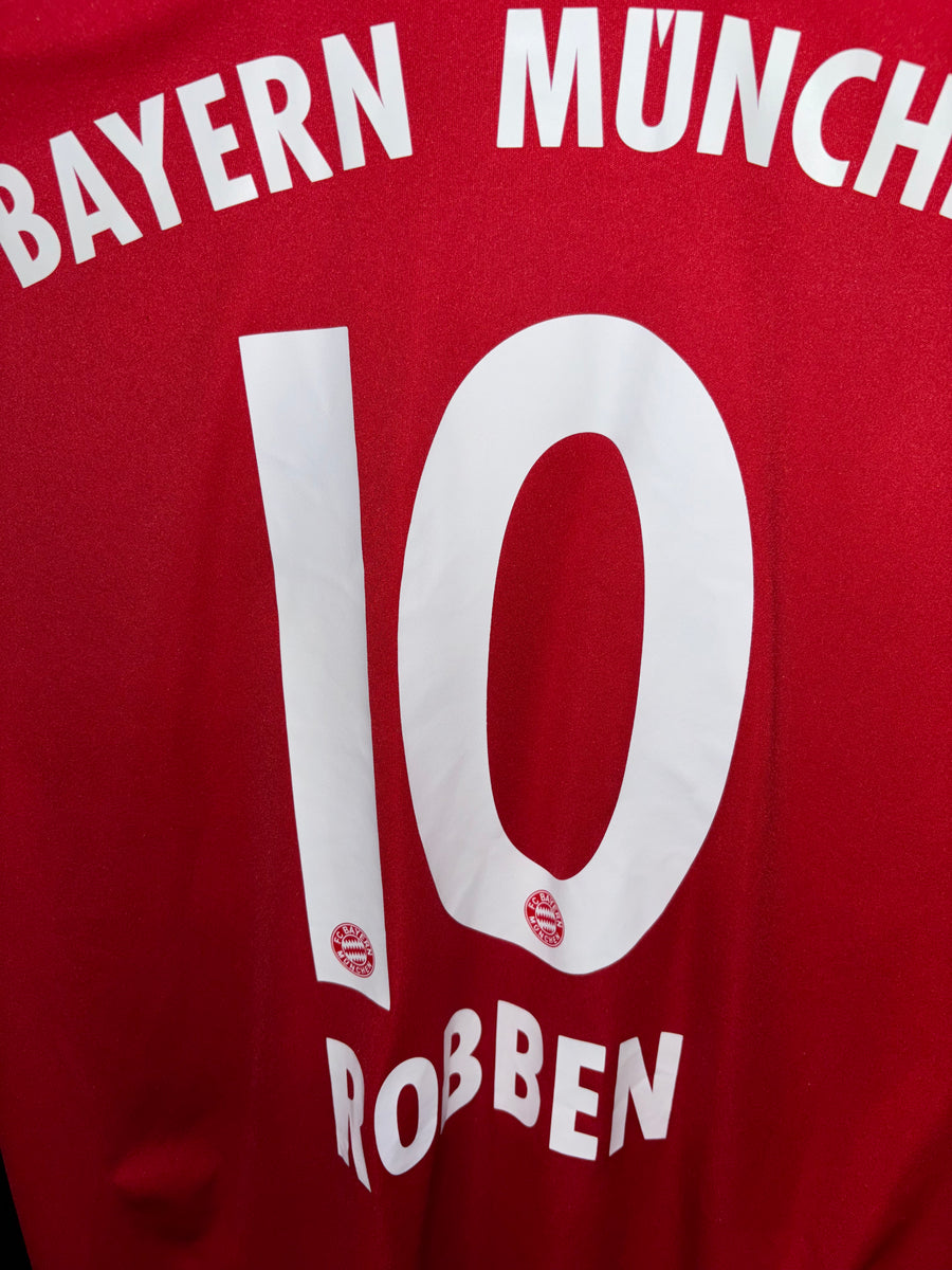 BAYERN MUNICH ROBBEN 2017-2018 ORIGINAL JERSEY Size M