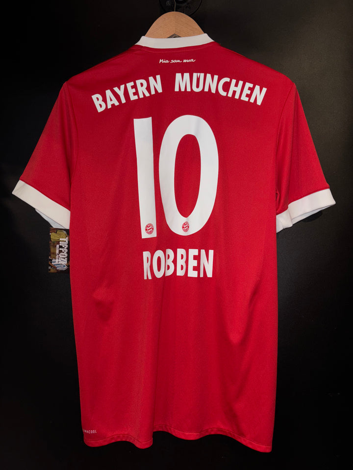 BAYERN MUNICH ROBBEN 2017-2018 ORIGINAL JERSEY Size M
