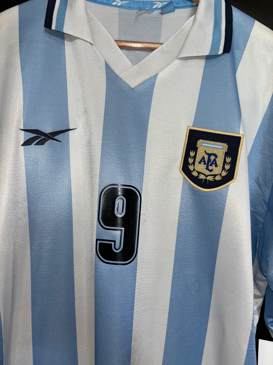 ARGENTINA BATISTUTA 1999-2000 ORIGINAL JERSEY SIZE XL