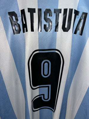 ARGENTINA BATISTUTA 1999-2000 ORIGINAL JERSEY SIZE XL