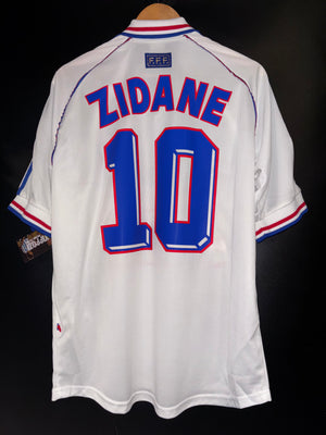 FRANCE ZIDANE 1998-1999 ORIGINAL AWAY JERSEY Size M
