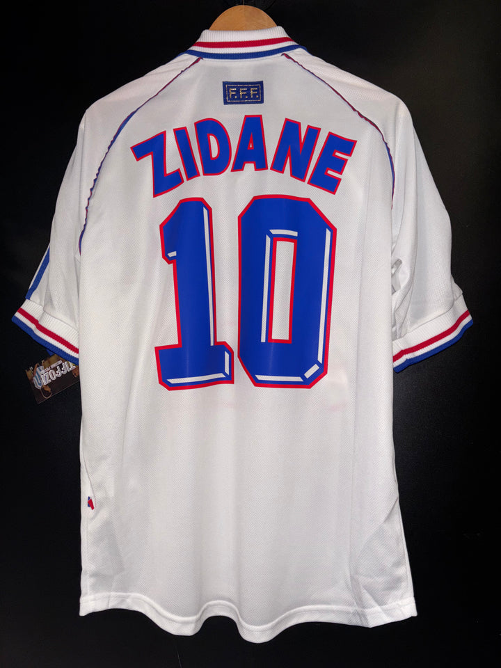 FRANCE ZIDANE 1998-1999 ORIGINAL AWAY JERSEY Size M