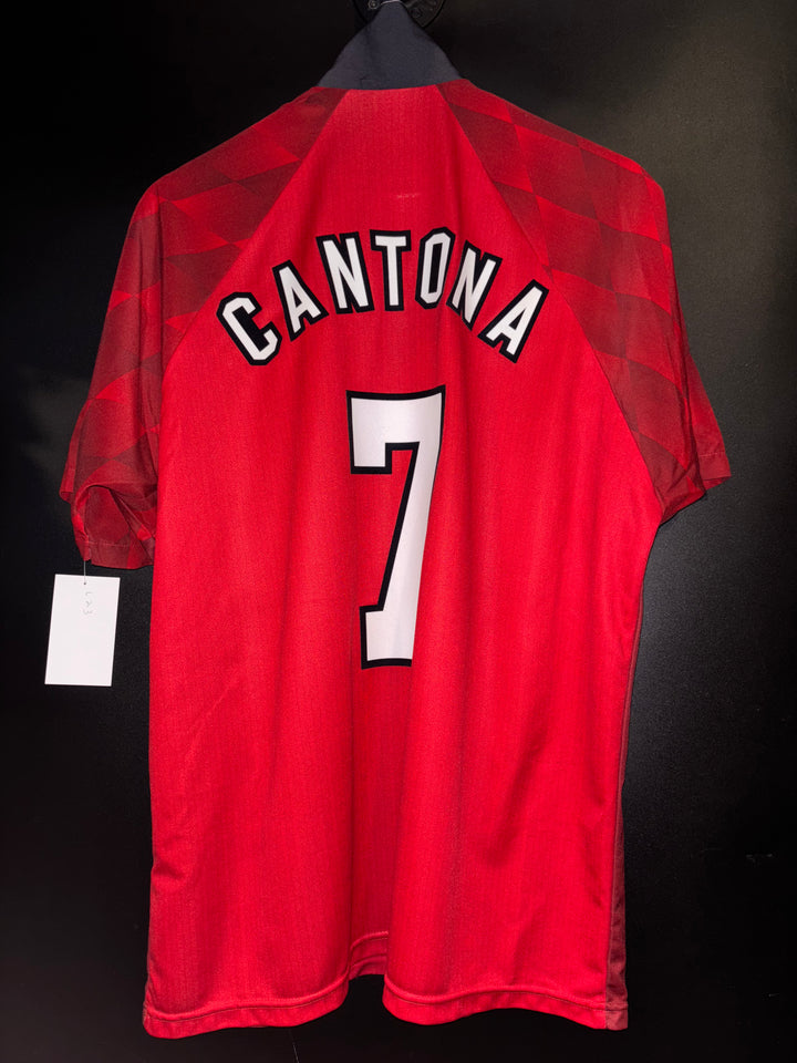MANCHESTER UNITED CANTONA 1996-1997 ORIGINAL JERSEY Size L