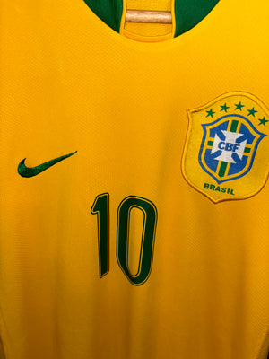 BRAZIL RONALDINHO 2006-2007 ORIGINAL JERSEY SIZE S