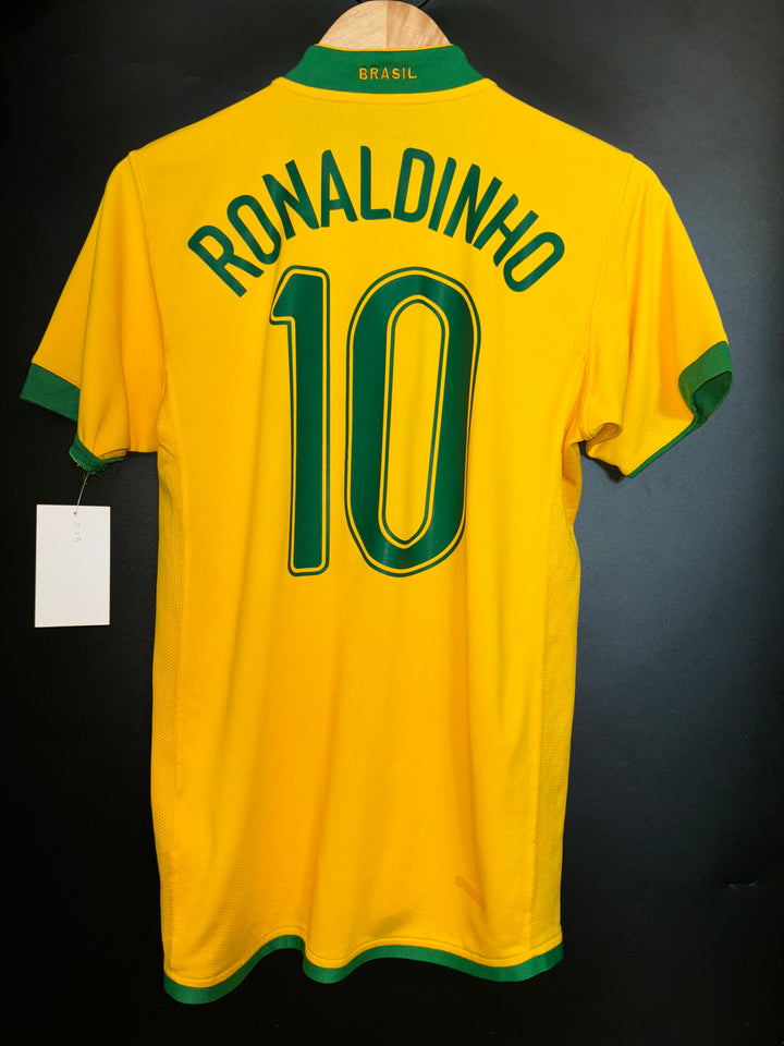 BRAZIL RONALDINHO 2006-2007 ORIGINAL JERSEY SIZE S