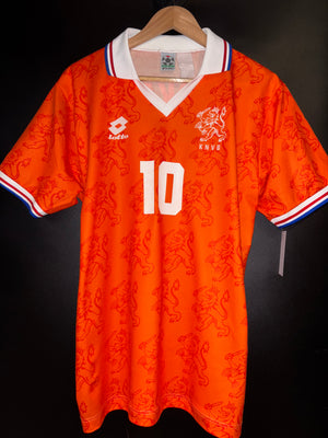NETHERLANDS BERGKAMP 1994-1995 ORIGINAL JERSEY Size L