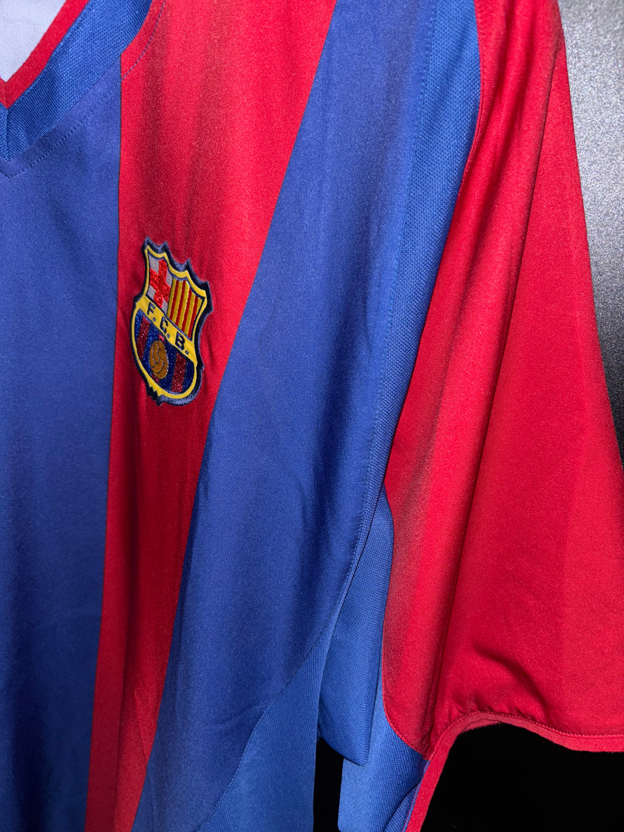 BARCELONA RIQUELME 2002-2003 ORIGINAL JERSEY Size XL