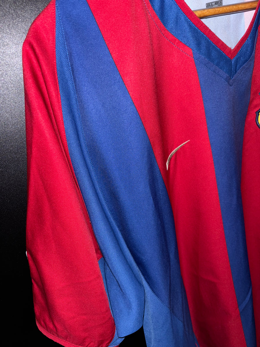 BARCELONA RIQUELME 2002-2003 ORIGINAL JERSEY Size XL