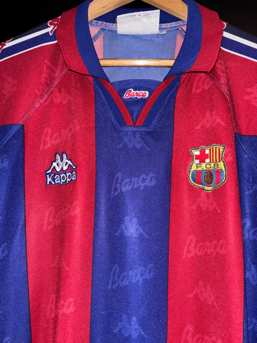 BARCELONA RONALDO 1996-1997 ORIGINAL JERSEY Size XL