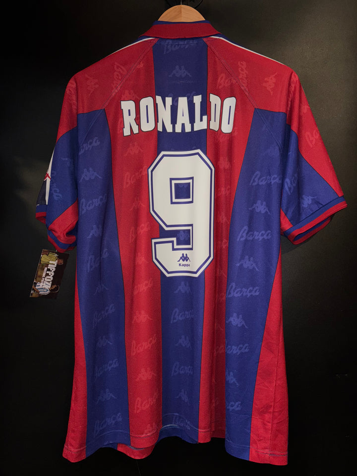 BARCELONA RONALDO 1996-1997 ORIGINAL JERSEY Size XL