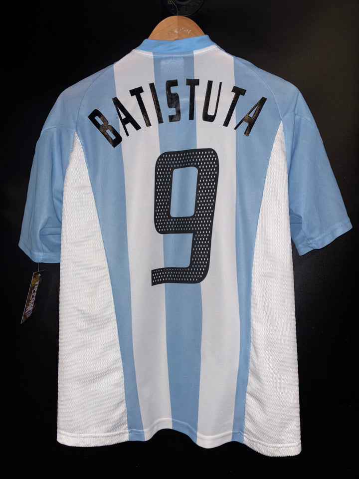 ARGENTINA BATISTUTA 2002-2003 ORIGINAL JERSEY Size M