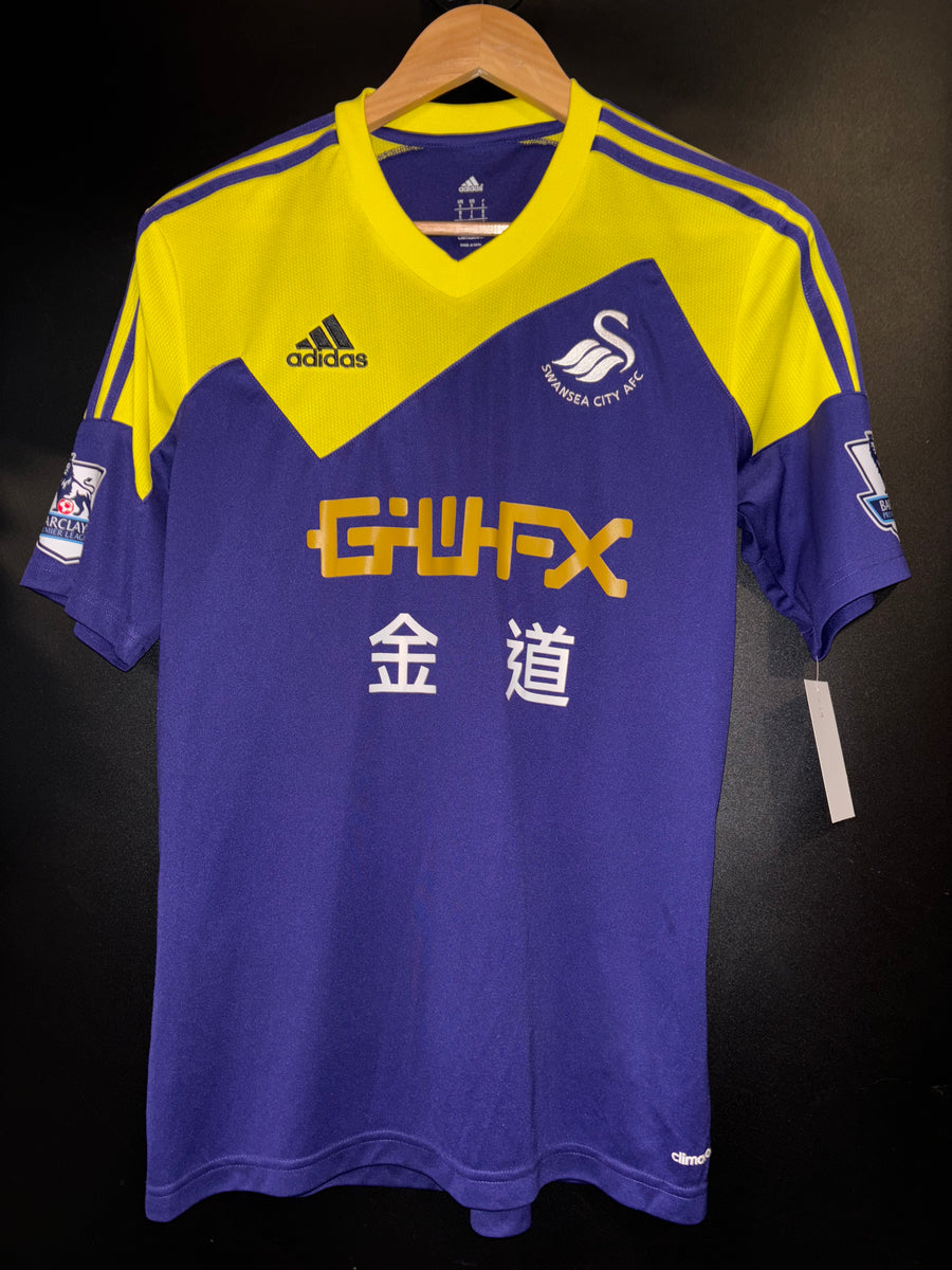 SWANSEA CITY WILFRIED 2013-2014 ORIGINAL JERSEY Size S