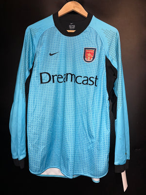 ARSENAL SEAMAN 1999-2000 ORIGINAL GOALKEEPER JERSEY Size L